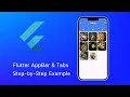 Flutter AppBar TabBar Tutorial Build Customize AppBar with Tabs