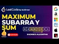 Maximum Subarray Problem Explained Kadane s Algorithm LeetCode 53 Java Solution Hindi FANG MNC