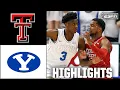 Texas Tech Red Raiders vs BYU Cougars Full Game Highlights ESPN College Basketball