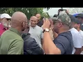 Lagu Mike Tyson en visite sur le site du Projet d’Extension de la Ville de Kinshasa