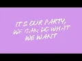 BOVSKI - WE CAN´T STOP (Lyric Video)