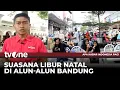 Alun-alun Kota Bandung Ramai Wisatawan | AKIP tvOne