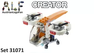Lego Creator 31071 Drone Explorer - Lego Speed Build Review