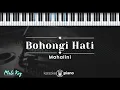 Download Lagu Bohongi Hati - Mahalini (KARAOKE PIANO - MALE KEY)