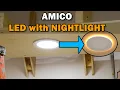 Amico Recessed Lights with Nightlight full Install