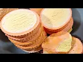 12 soft and powdery yellow big discs Gymchalk reforms
