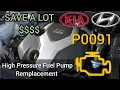 P0091 GDI High Pressure Fuel Pump Remplacement - 2G720