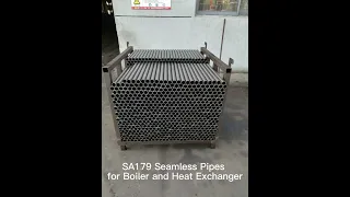 ASTM ASME SA179 Precision Black Carbon Steel Seamless Pipes For Boiler And Heat Exchanger 