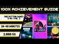 One Button Games 5-in-1 vol 3 100 Achievement Walkthrough 3000GS in 30-40 Minutes