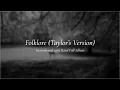 Download Lagu Taylor Swift | Folklore Full Album | Instrumental, Acoustic with Rain and Fireplace Sounds