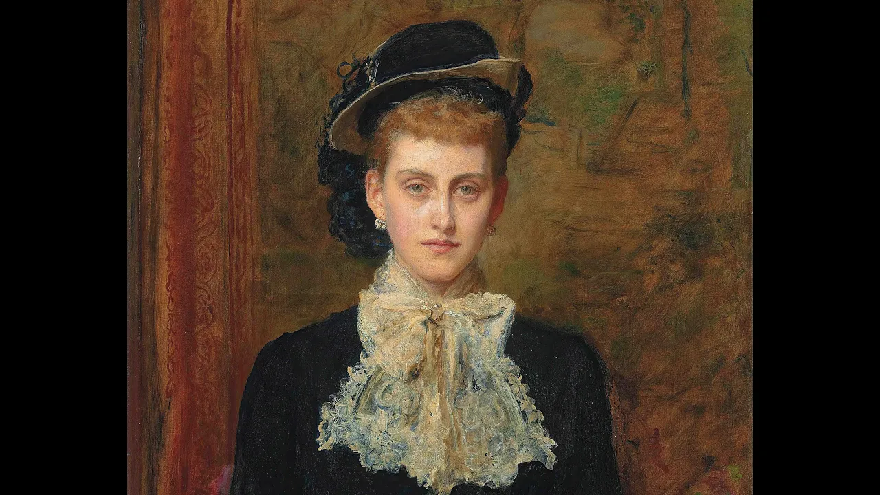 Sir John Everett Millais (1829-1896)-British painter and founders of the Pre-Raphaelite Brotherhood.