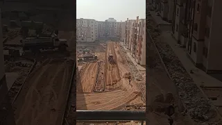 الجليدر اعمال طبقه الاساس الاسفلت 