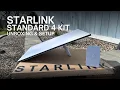 Starlink Standard 4 Kit Unboxing and Setup 4 X Differences