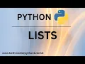Introduction to Python List Python Tutorial for Beginners