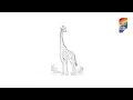 Coloring Pictures Of Giraffes