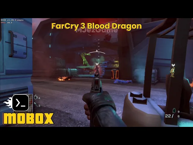 Mobox - Gameplay Far Cry 3 Blood Dragon - Emulator Windows Android