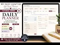Daily Planner Plan by Time or Time Blocks My Next Chapter Life Reset Planner