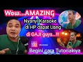 NYANYI KARAOKE DIHP DAPAT UANG !!! WOW AMAZING...|| Tutorial Live Streaming Nyanyi Karaoke