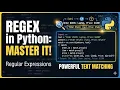 Regular Expressions in Python the RE method re search and how to use meta characters etc