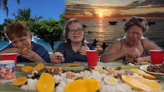 NAG BOODLE FIGHT SA PUERTO GALERA WITH MY SISTER!