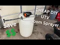 Building a Boom Sprayer on a BUDGET Part 1