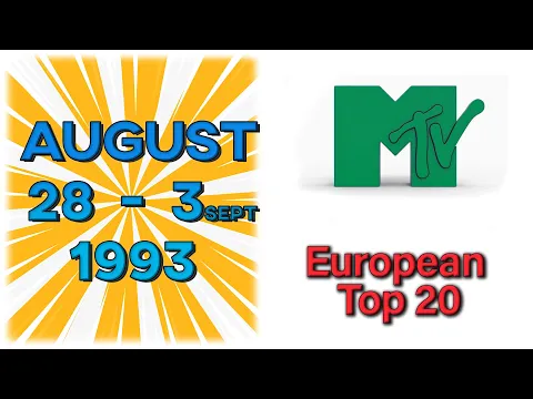 Download MP3 MTV's European Top 20 📀 28 AUGUST 1993