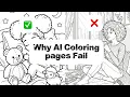 4 AI Coloring Page Mistakes That Ruin Your Coloring Book