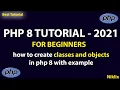 How to create Classes and Objects in PHP Classes Objects PHP Tutorial Best PHP Tutorial Niklix
