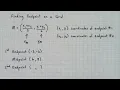 Finding a Missing Endpoint on a Grid