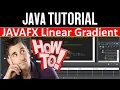 How to create Shape with Linear Gradient using Javafx