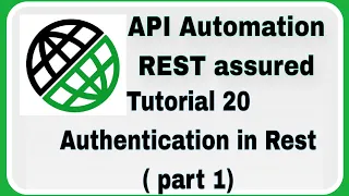 REST Assured Tutorial 20 Authentication in REST part - 1