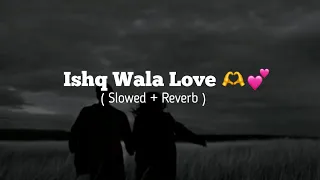 ishq wala love slowed reverb 
