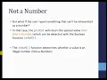 8 isNAN method in JavaScript