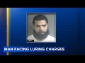 Man arrested for allegedly luring children near school