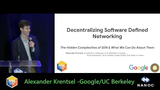 Decentralizing Software Defined Networking The Hidden Complexities of SDN What We Can Do