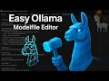 FREE Easy Ollama Modelfile Editor