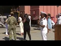 First kisses and hugs after the USS Abraham Lincoln returns to San Diego