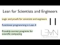 Lean for Scientists and Engineers Summer 2024 - Lecture 11