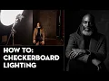 Creating a Dramatic Portrait with Checkerboard Lighting