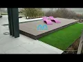 Bree Automatic Sliding Deck Pool Cover Motorized Safety Retractable Swimming Pool Cover