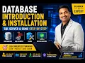 Database Introduction Installation SQL Server SSMS Step-by-Step Job roles
