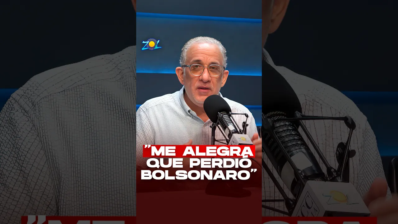 ¡ME ALEGRO QUE BOLSONARO HAYA PERDIDO! CUESTIONA SUS BURLAS HACIA LULA