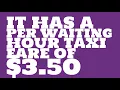 What is the per km taxi fare in Fayetteville AR