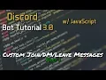 Discord Bot Tutorial 3 0 - Custom Leave Messages Part 14