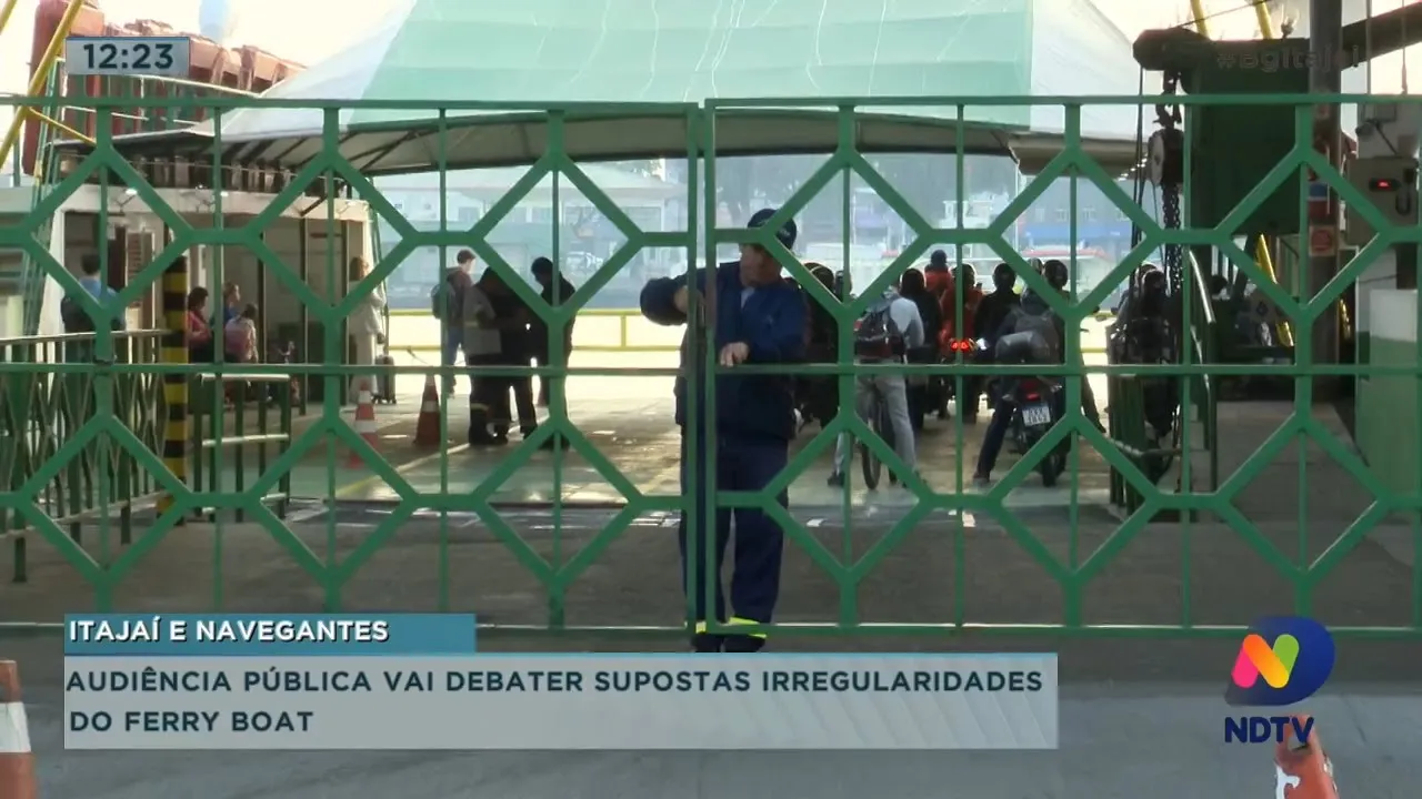 Audiência pública vai debater supostas irregularidades do ferry boat