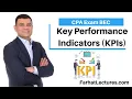 Key Performance Indicators with Examples CPA Exam BAR