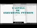 3 Levels of Executing python code in 5 minutes Free notes in Description