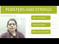 strings and pointers in c