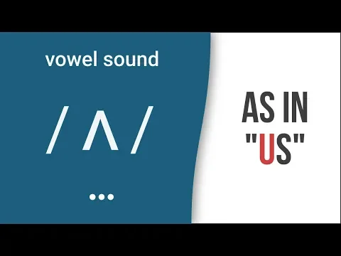 Download MP3 Vowel Sound / ʌ / as in \