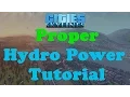 Cities Skylines - The proper Hydro Power Plant